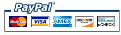Make payments with PayPal - it's fast, free and secure!